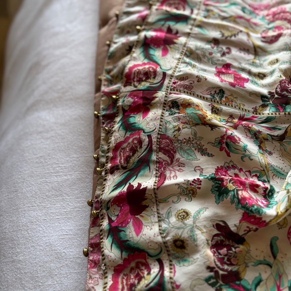 💥ULTRA RARE Anthropologie Plenty Tracy Reese Dress Size 12 floral spring - Picture 13 of 16